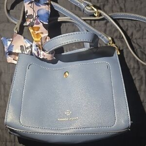 Nanette Lepore Blue Crossbody Bag with Adjustable Strap
